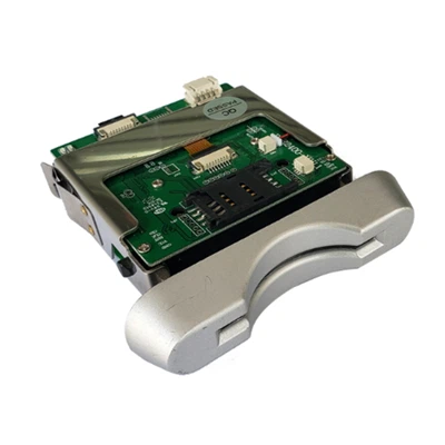 Manual Insertuin IC&RF Smart Card Reader Metal Bezel